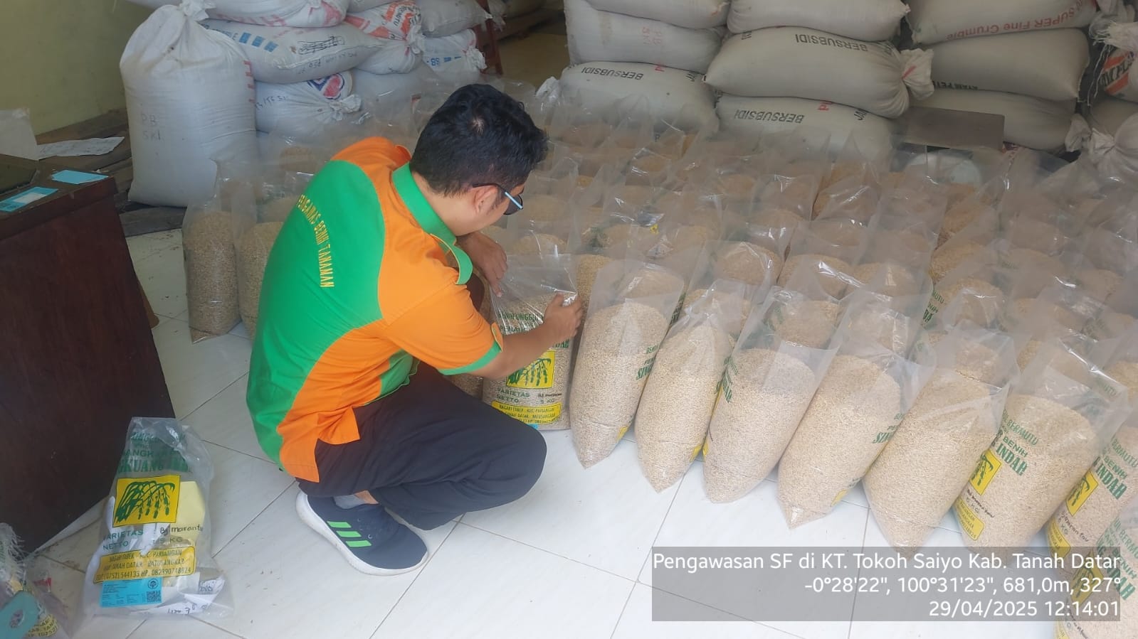 Pengawasan Benih - Kab. Tanah Datar