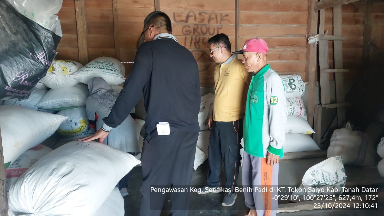 Sertifikasi Benih Padi - Kab. Tanah Datar